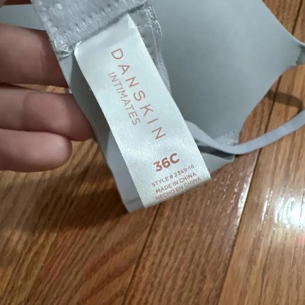 Danskin Women's grey blue Bras